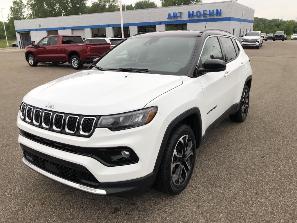 used 2023 Jeep Compass car, priced at $23,449