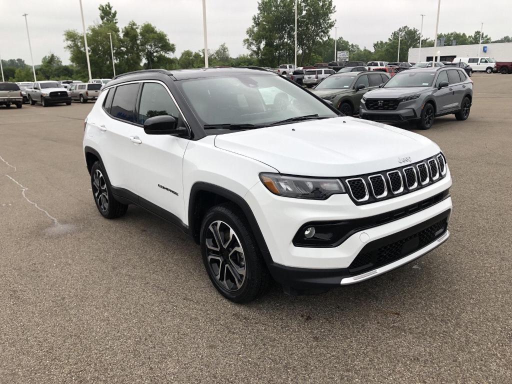 used 2023 Jeep Compass car, priced at $23,449