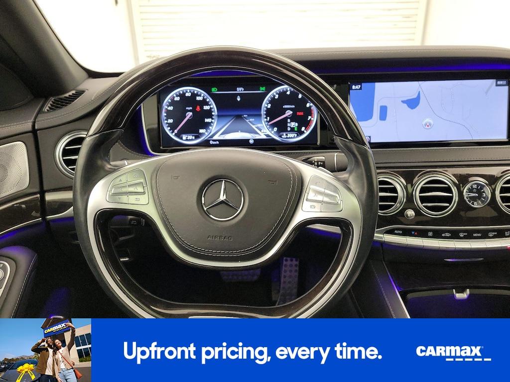 used 2016 Mercedes-Benz S-Class car, priced at $42,998