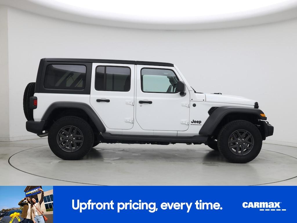 used 2024 Jeep Wrangler car, priced at $37,998