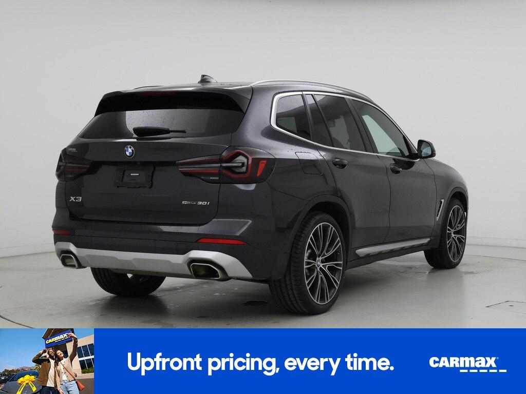 used 2023 BMW X3 car, priced at $27,998