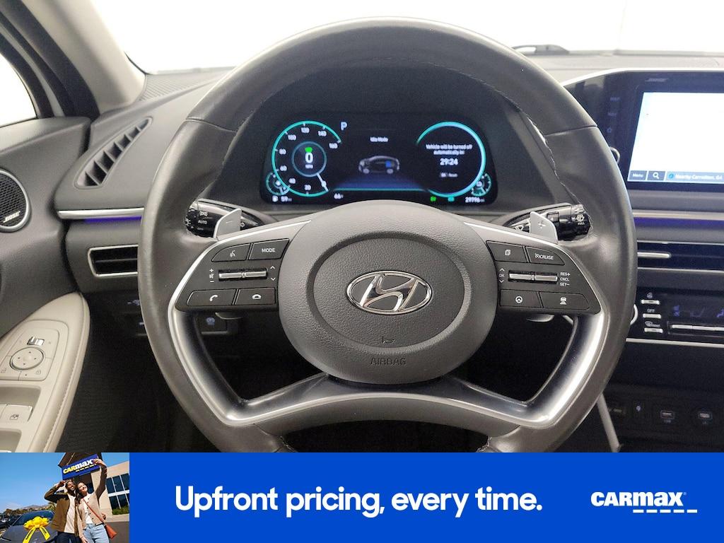 used 2023 Hyundai Sonata Hybrid car, priced at $27,998