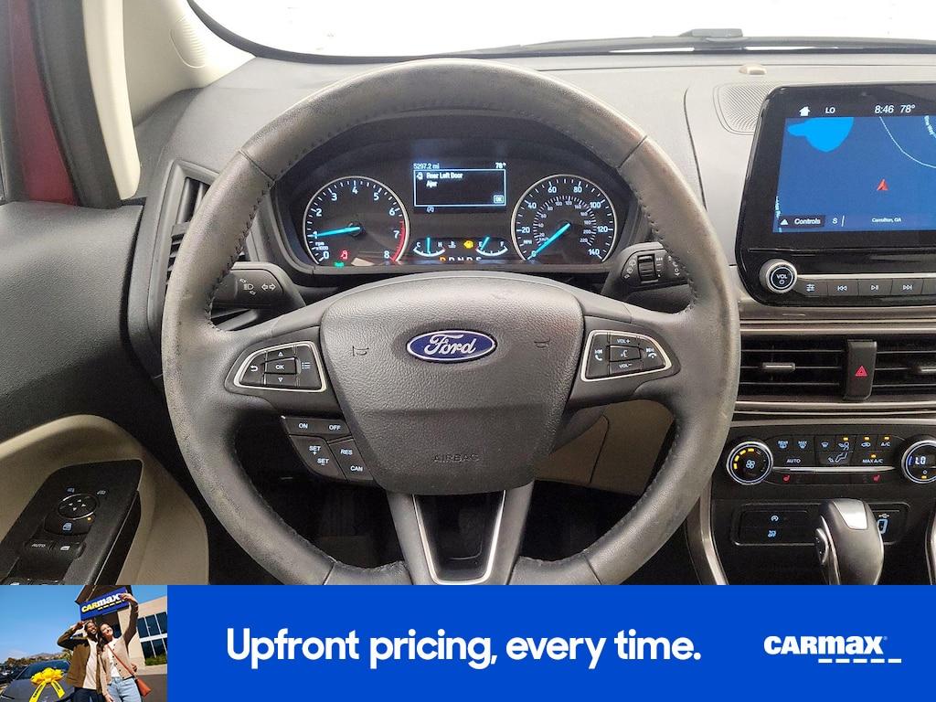 used 2019 Ford EcoSport car, priced at $17,998
