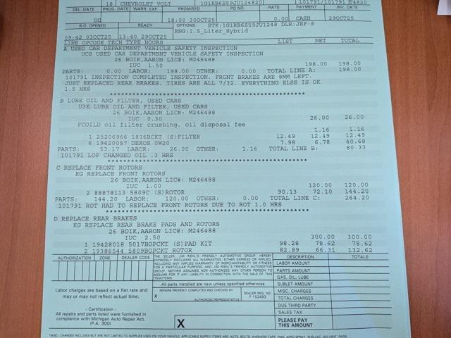 used 2018 Chevrolet Volt car, priced at $10,702