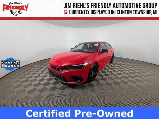used 2023 Honda Civic car, priced at $21,764