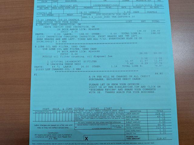 used 2024 Cadillac XT5 car, priced at $38,157