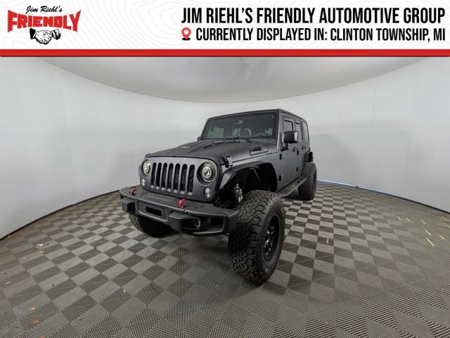 used 2015 Jeep Wrangler Unlimited car, priced at $10,093