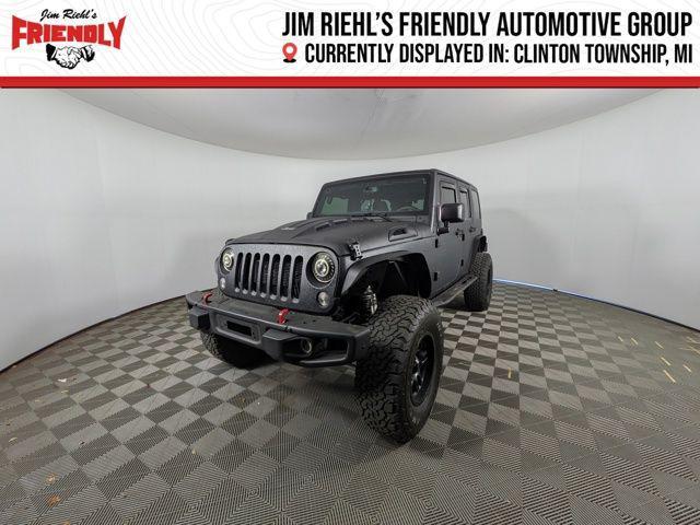 used 2015 Jeep Wrangler Unlimited car, priced at $9,192