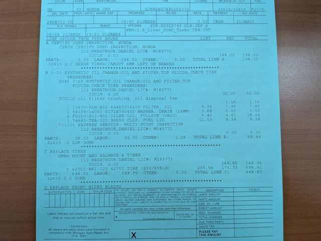 used 2023 Honda CR-V car, priced at $29,669