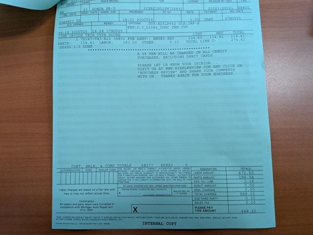 used 2023 Honda HR-V car, priced at $23,996