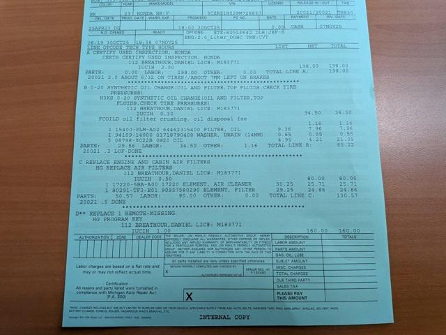 used 2023 Honda HR-V car, priced at $23,996