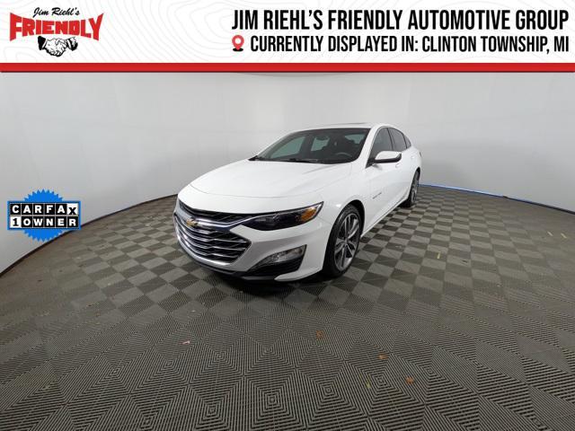 used 2022 Chevrolet Malibu car, priced at $18,136