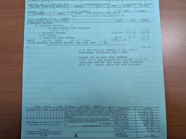 used 2023 Cadillac XT5 car, priced at $30,573