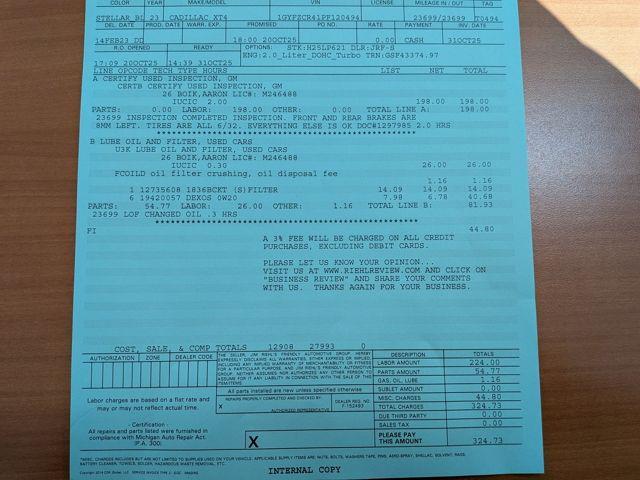 used 2023 Cadillac XT4 car, priced at $24,949