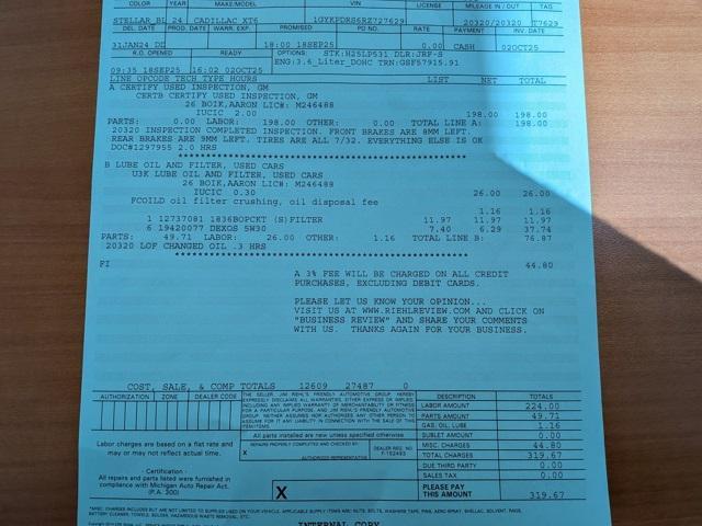 used 2024 Cadillac XT6 car, priced at $42,254