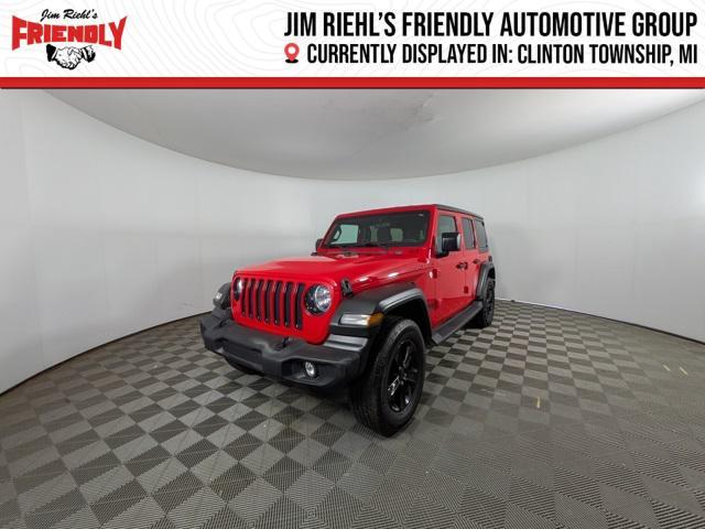 used 2020 Jeep Wrangler Unlimited car, priced at $25,868