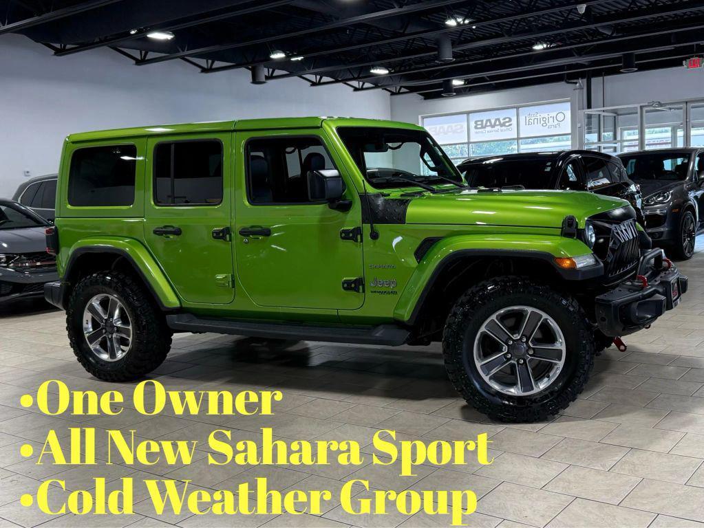 used 2018 Jeep Wrangler Unlimited car, priced at $25,985