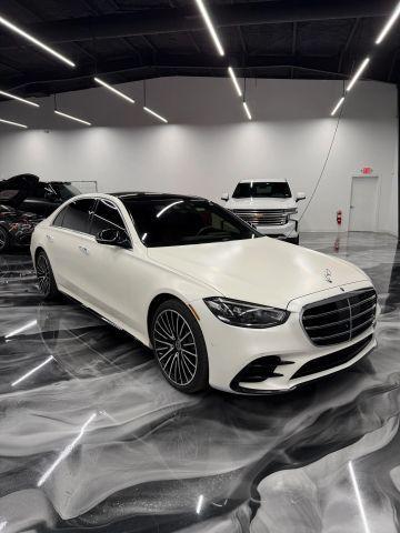 used 2022 Mercedes-Benz S-Class car, priced at $74,900