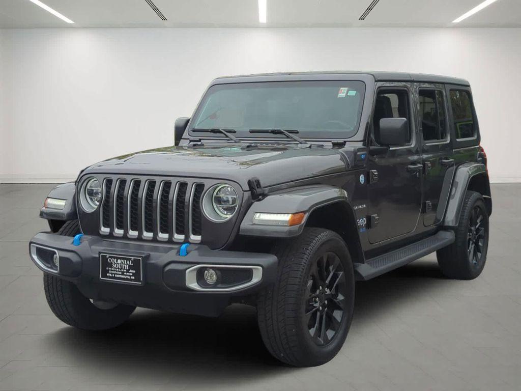 used 2022 Jeep Wrangler Unlimited 4xe car, priced at $27,500