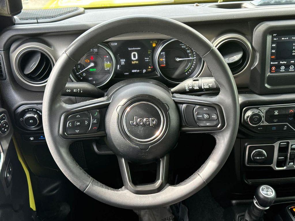 used 2023 Jeep Wrangler 4xe car, priced at $26,400