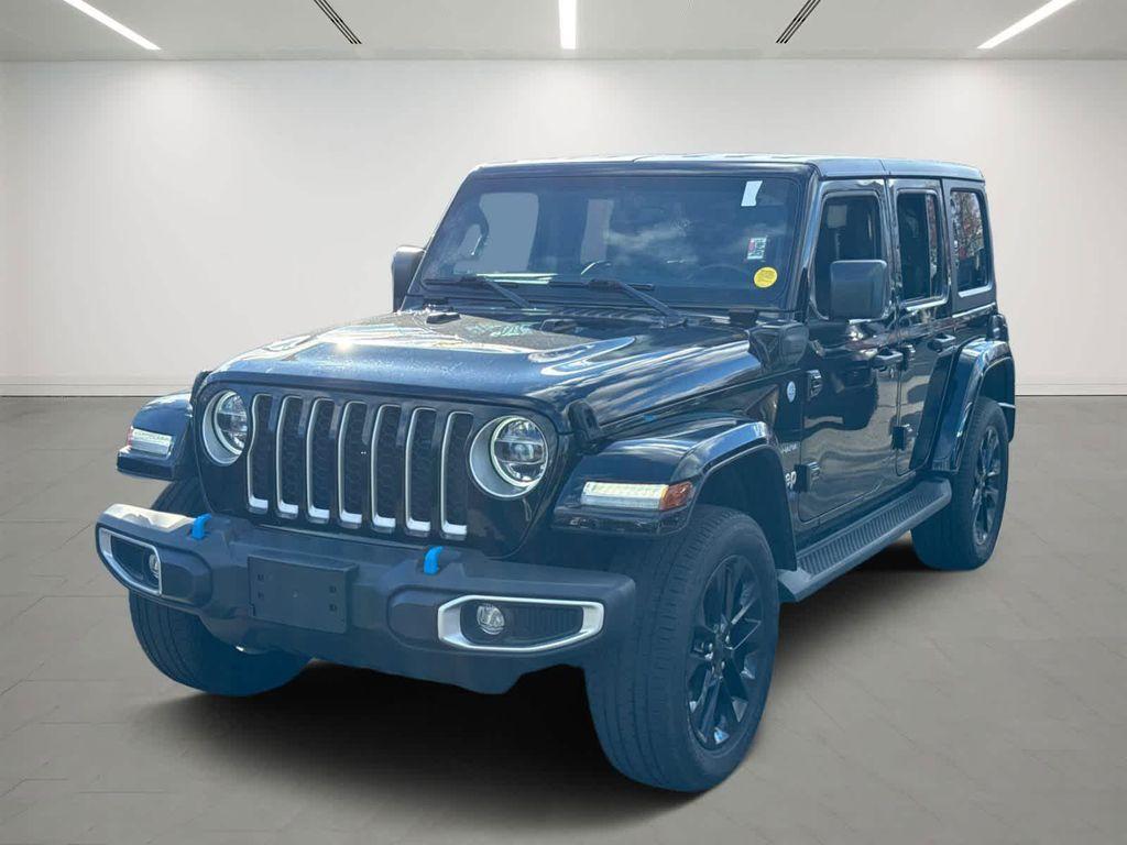used 2022 Jeep Wrangler Unlimited 4xe car, priced at $27,990