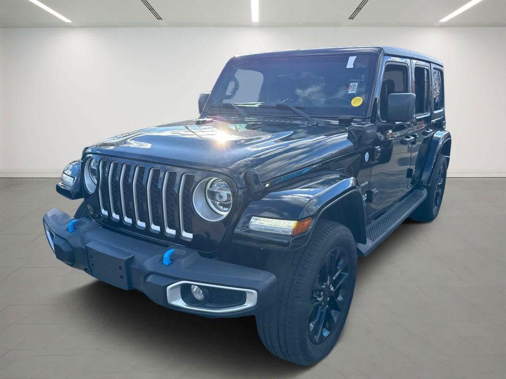 used 2022 Jeep Wrangler Unlimited 4xe car, priced at $27,990