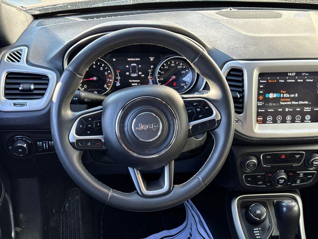 used 2021 Jeep Compass car, priced at $18,400