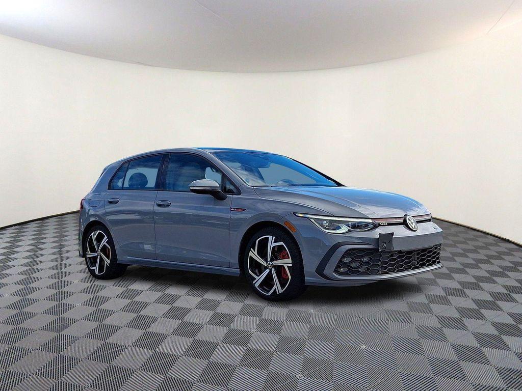 used 2024 Volkswagen Golf GTI car, priced at $29,393
