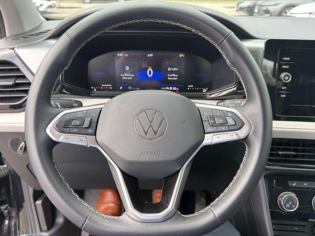 used 2025 Volkswagen Taos car, priced at $22,991