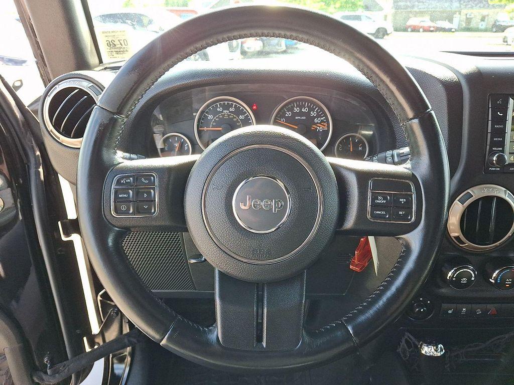 used 2016 Jeep Wrangler Unlimited car, priced at $16,491