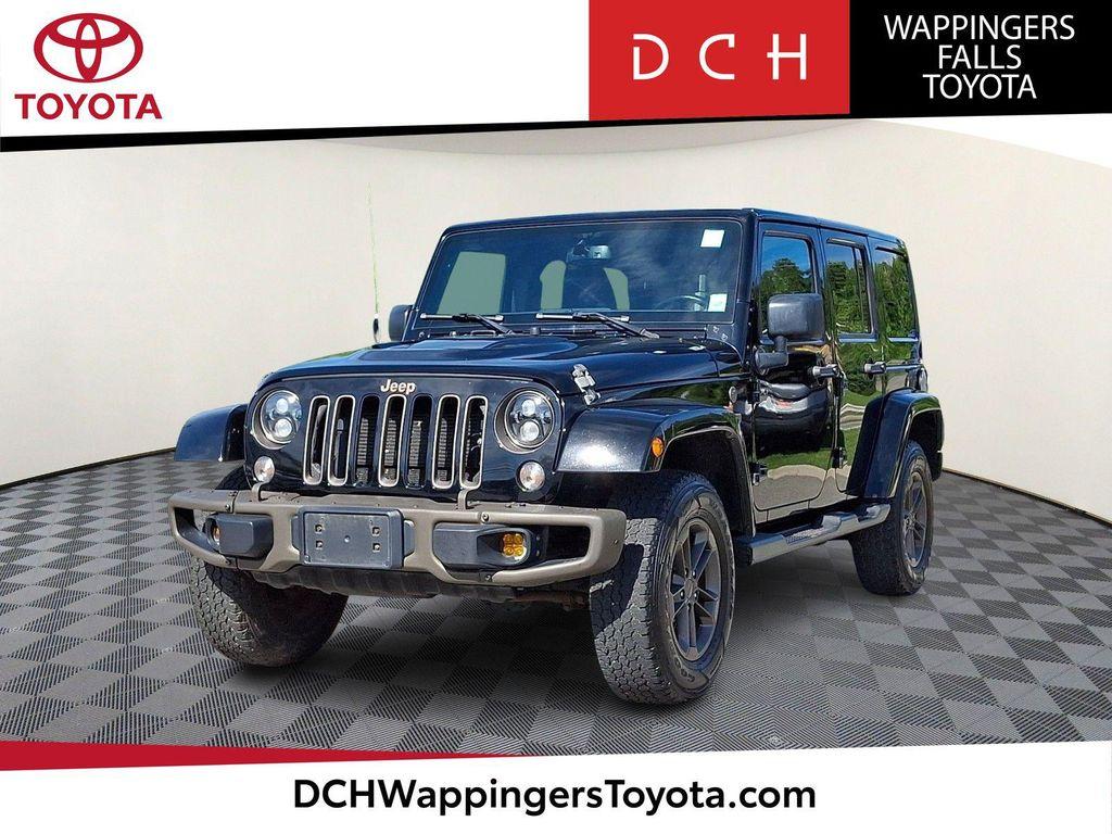 used 2016 Jeep Wrangler Unlimited car, priced at $16,491