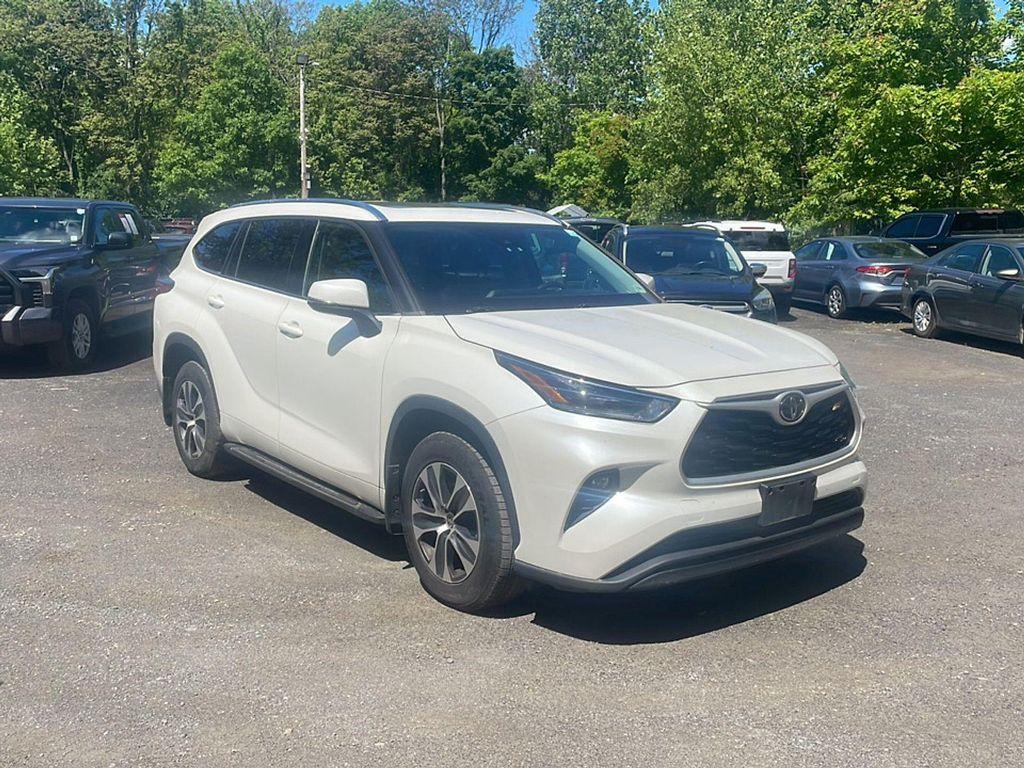 used 2021 Toyota Highlander car, priced at $30,990