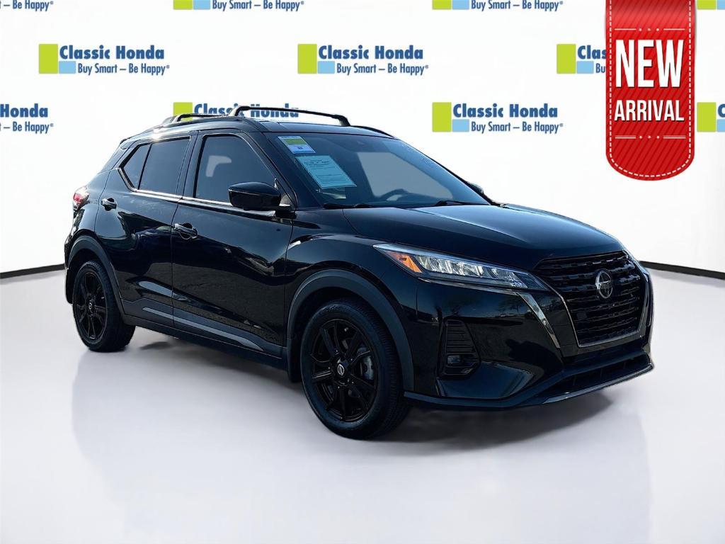 used 2021 Nissan Kicks car, priced at $12,995