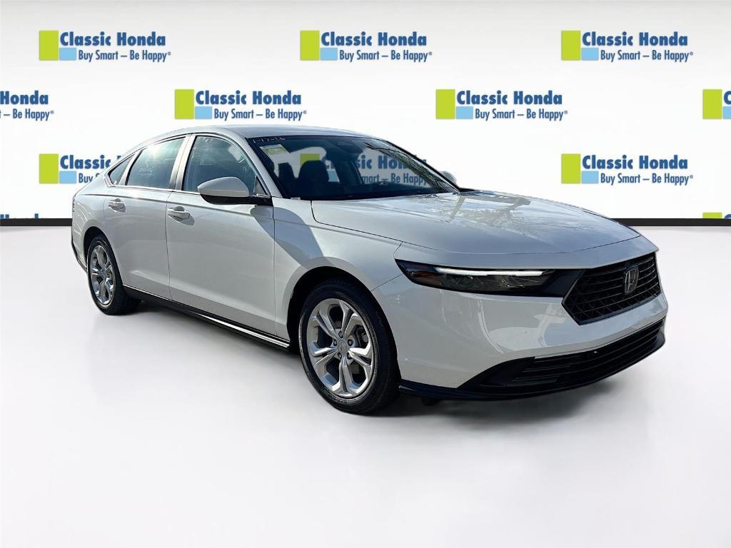new 2025 Honda Accord car, priced at $29,945