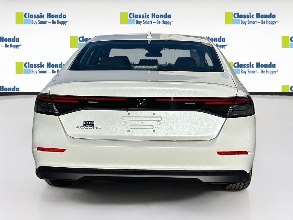 new 2025 Honda Accord car, priced at $29,945