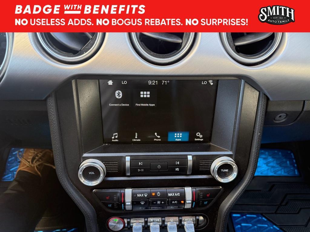 used 2019 Ford Mustang car, priced at $16,844