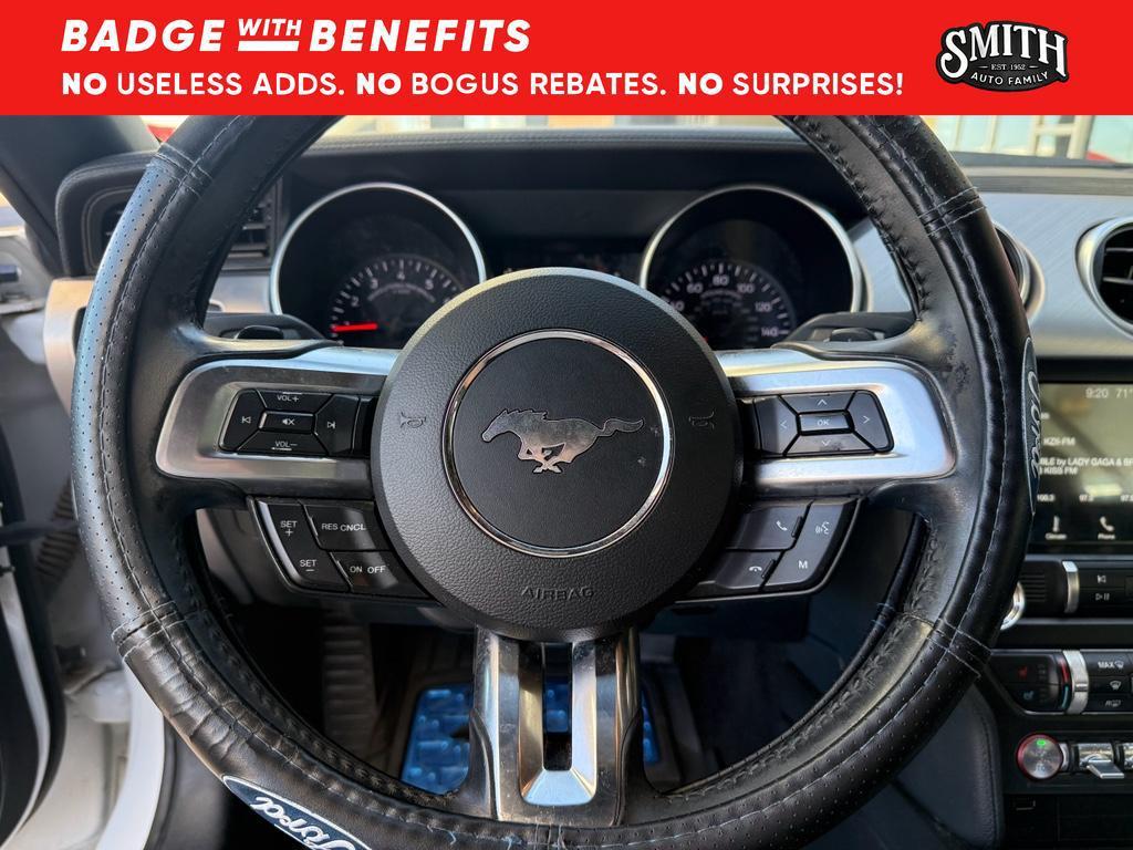 used 2019 Ford Mustang car, priced at $17,666