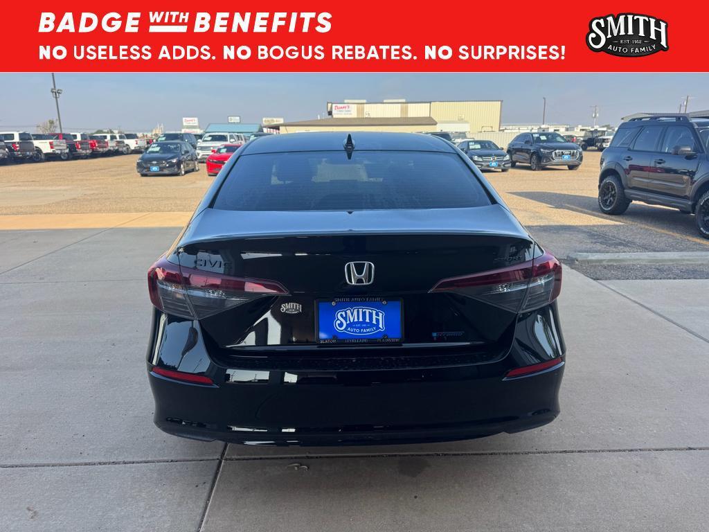 used 2026 Honda Civic Hybrid car, priced at $30,277