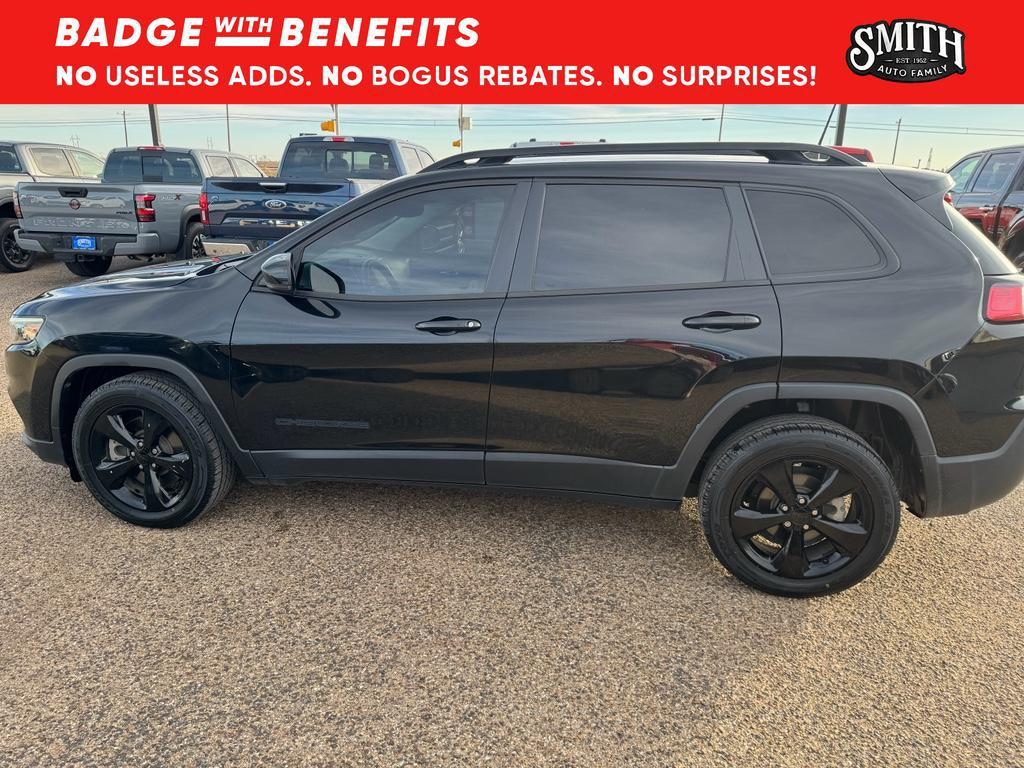 used 2021 Jeep Cherokee car, priced at $16,955
