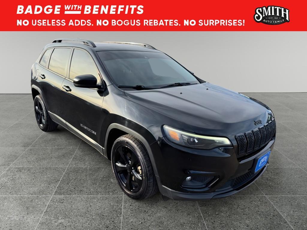 used 2021 Jeep Cherokee car, priced at $16,955