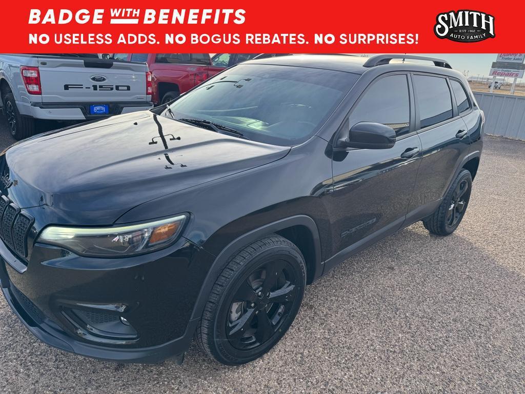 used 2021 Jeep Cherokee car, priced at $16,955