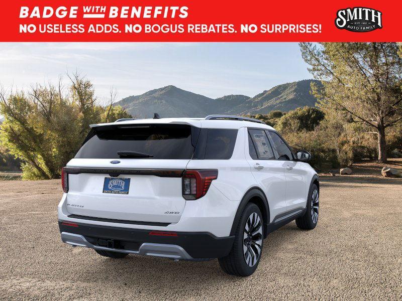 new 2026 Ford Explorer car, priced at $60,890