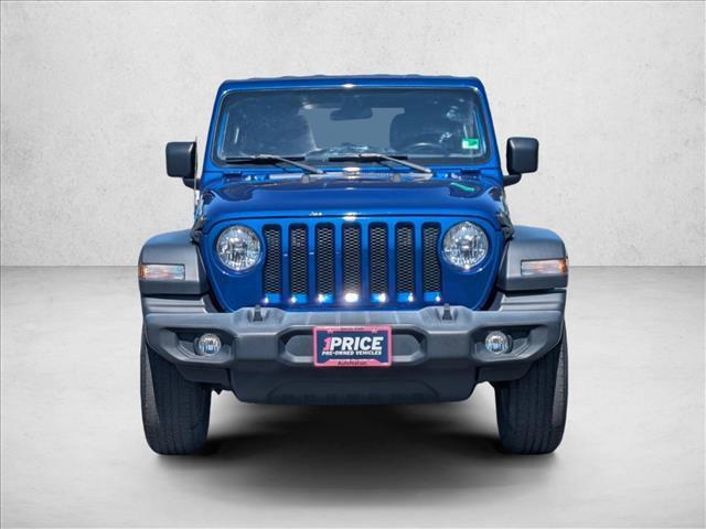 used 2020 Jeep Wrangler Unlimited car, priced at $25,478
