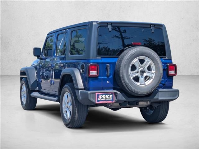 used 2020 Jeep Wrangler Unlimited car, priced at $25,478