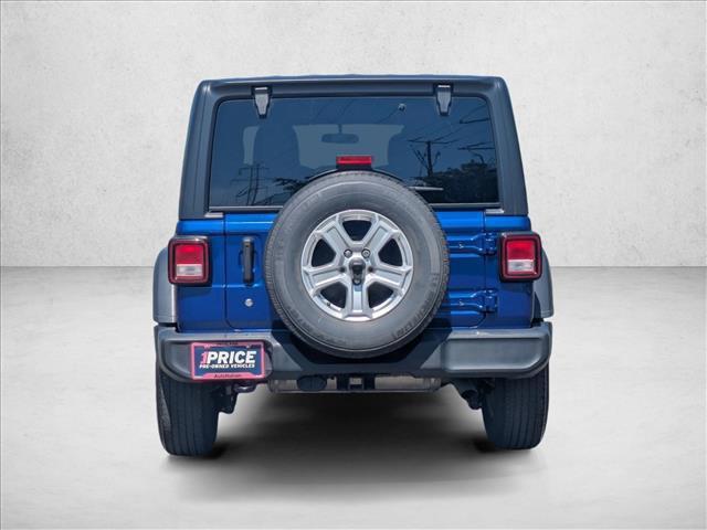 used 2020 Jeep Wrangler Unlimited car, priced at $25,478