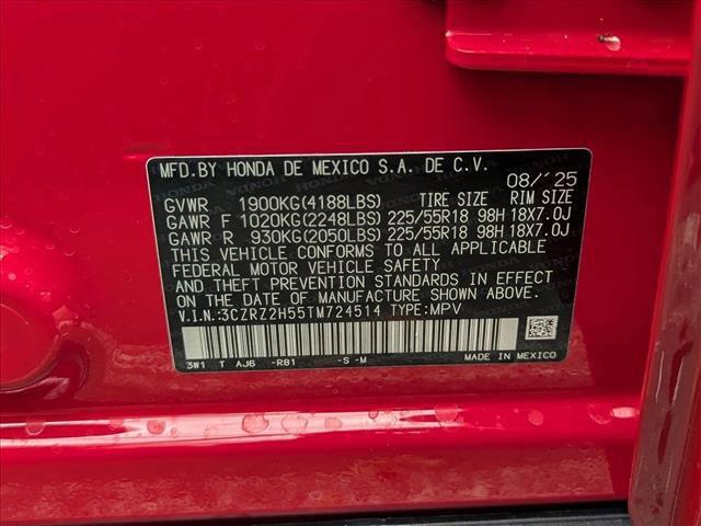 new 2026 Honda HR-V car, priced at $30,950