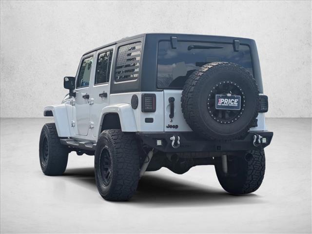 used 2015 Jeep Wrangler Unlimited car, priced at $17,666