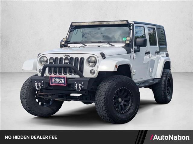 used 2015 Jeep Wrangler Unlimited car, priced at $16,681