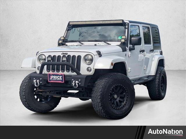 used 2015 Jeep Wrangler Unlimited car, priced at $17,666