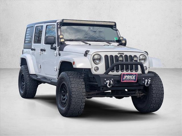 used 2015 Jeep Wrangler Unlimited car, priced at $17,666